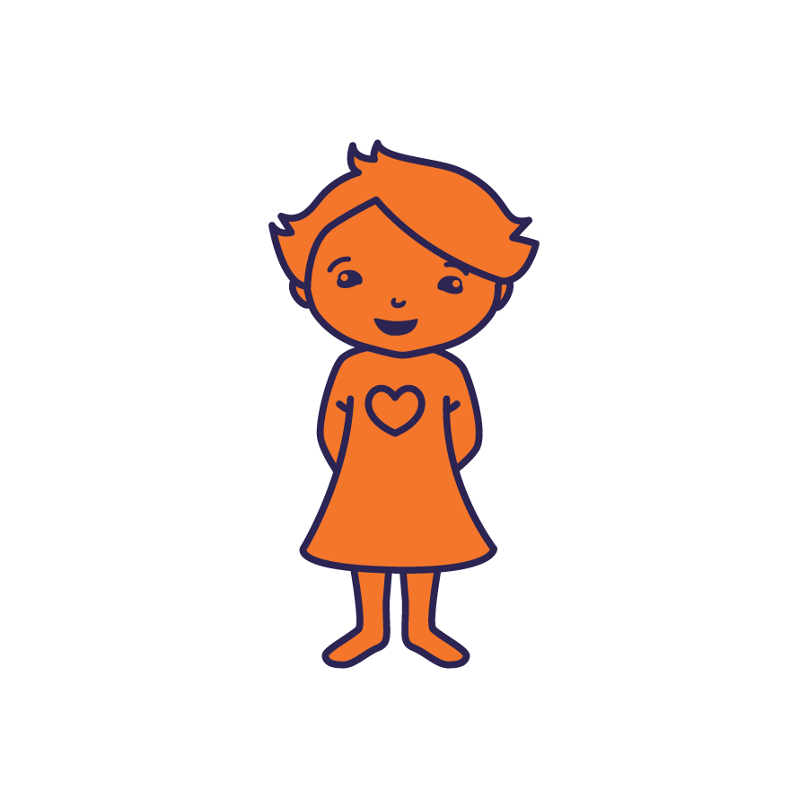 Child in Pre-K illustration